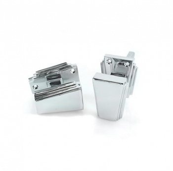 Art Deco Door Knobs - Nickel